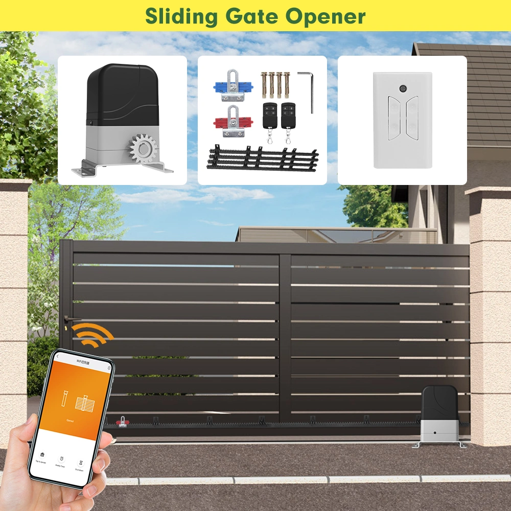 300kg Smart Automatic Gate Motor Sliding Door Opener for Home